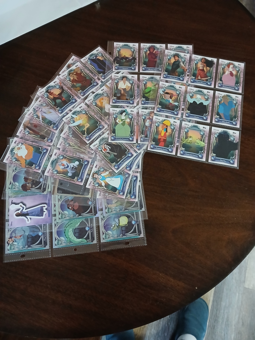 72 Card Lot-Disney Character Trading Cards Set -2025 Topps Disney